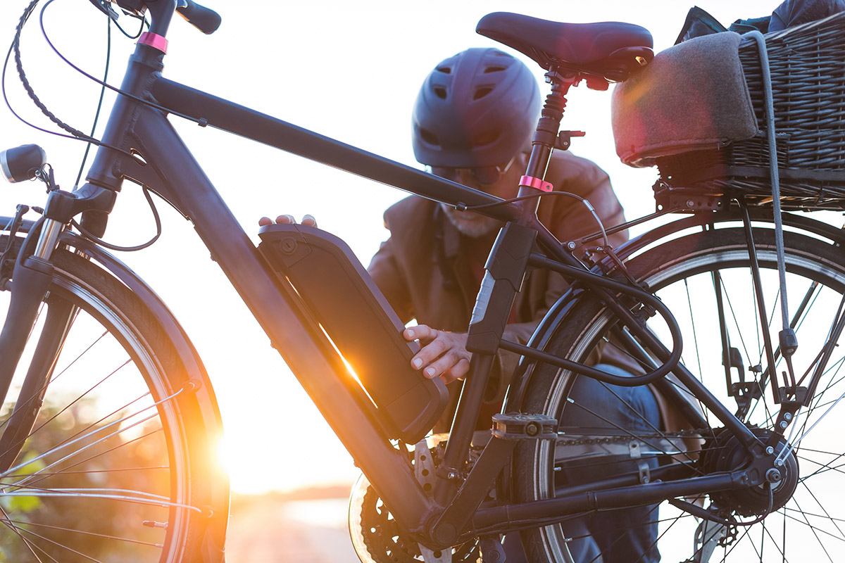 Ride an Electric Bicycle