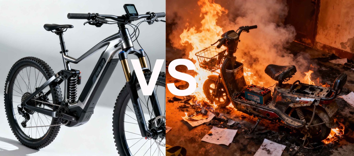 high quality ebike vs cheap ebike